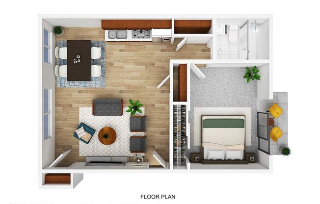 1 bed, 1 bath, 680 sqft, $1,325, Unit 54