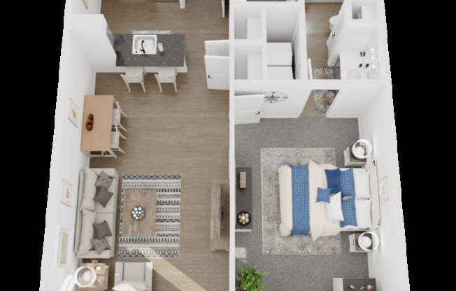 1 bed, 1 bath, 675 sqft, $974