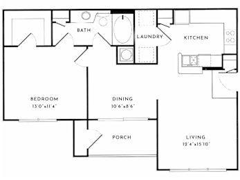 1 bed, 1 bath, 872 sqft, $1,773