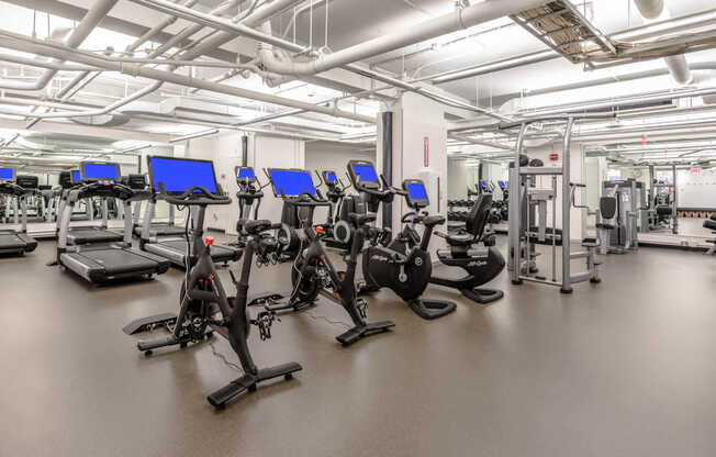 Fitness Center with On-Demand Virtual Classes