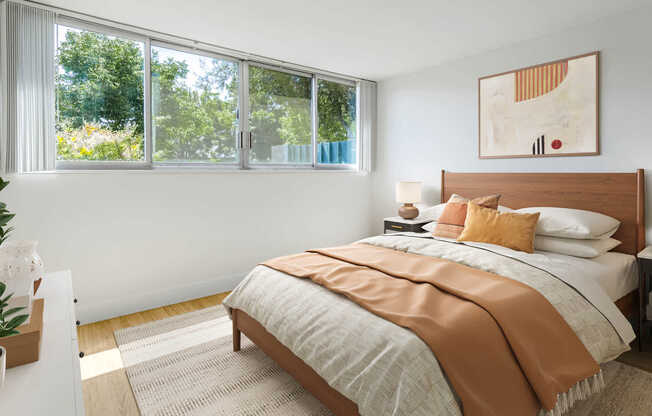 Bedroom with Hard Surface Flooring