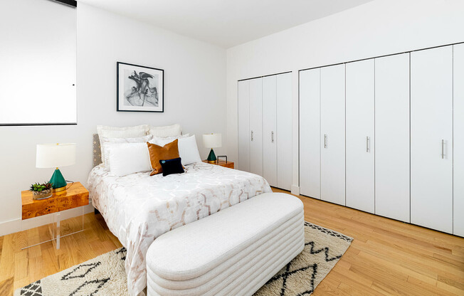 large closets and king-sized bedroom located in upper east side for rent