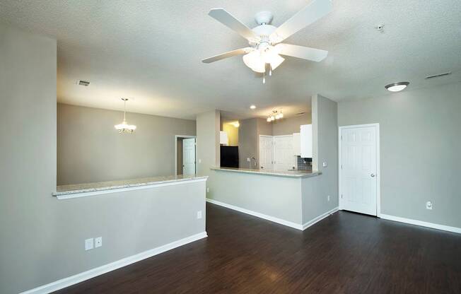 Renovated suites available with hardwood-inspired flooring and granite countertops (Signature)