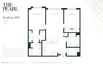2 beds, 2 baths, $3,550