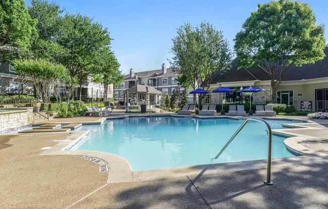 Two Sparkling Pools with Sundeck.