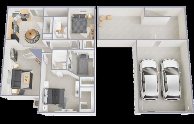 3 beds, 2 baths, 1,450 sqft, $1,995