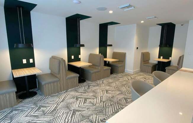 Business center equipped with WiFi