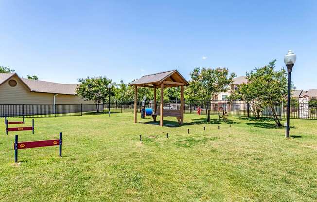 Dog Park at Park Hudson Place Apartments, Bryan, 77802