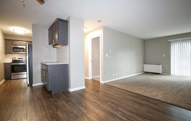 open floor plan