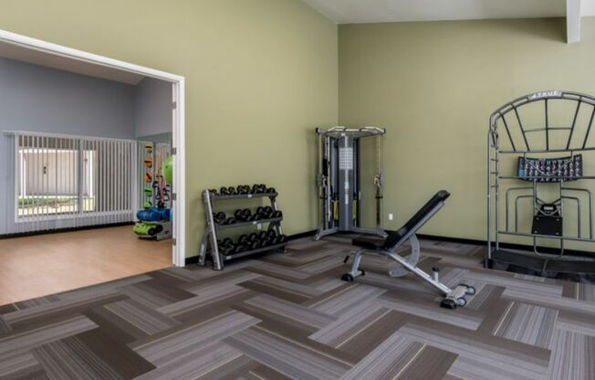 Gym center at Sofia Apartments, Tempe, 85283