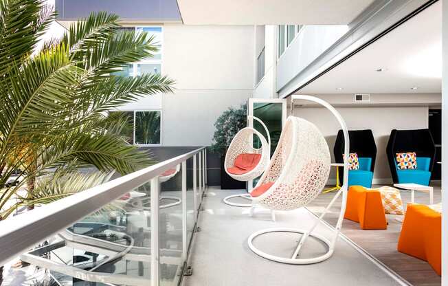 Rooftop Hammock at Elements Apartments*, Irvine, California
