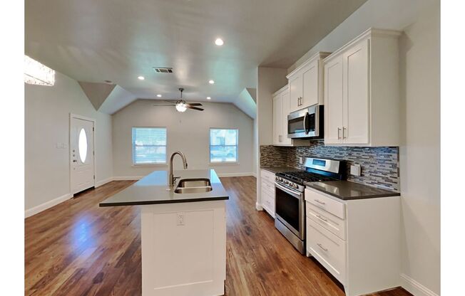 Located on a lovely, oversized quarter acre lot.