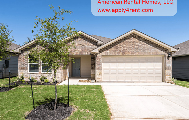 1,574 SF Home in Seguin - 3 BR / 2 BA - Arroyo Ranch!!!