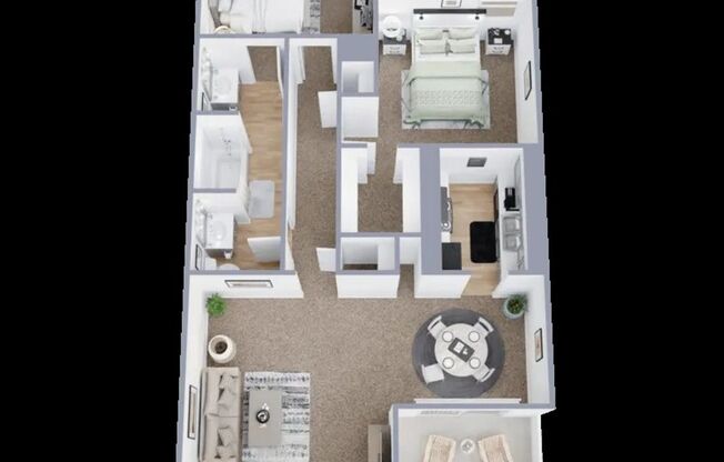2 beds, 1.5 baths, 890 sqft, $1,645, Unit 119