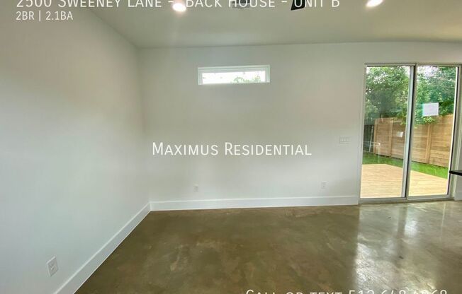 2500 SWEENEY BACK HOUSE LN