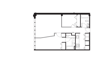 2 beds, 2 baths, 825 sqft, $1,425