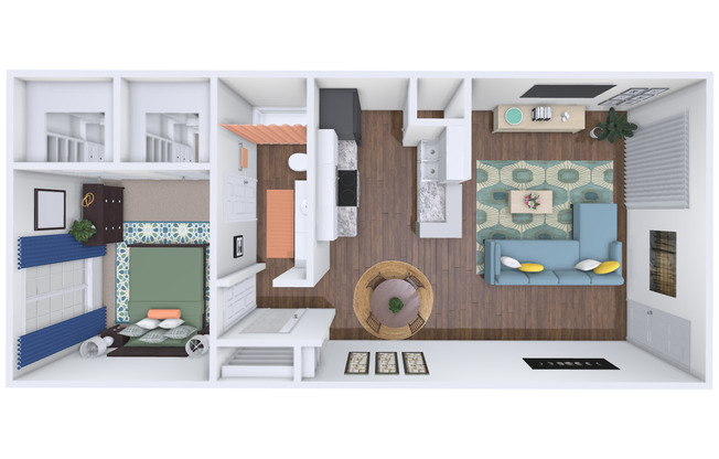 1 bed, 1 bath, 682 sqft, $983, Unit 1105