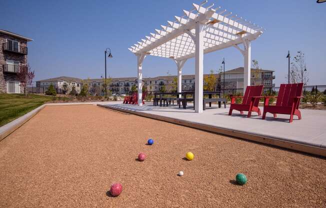 Outdoor Bocce Ball