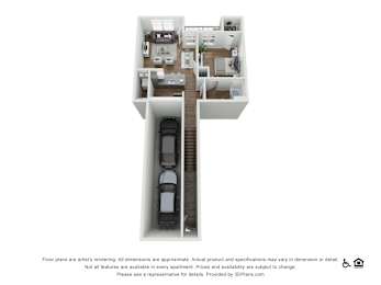 1 bed, 1 bath, 863 sqft, $1,671