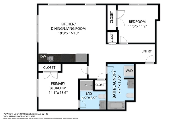 2 beds, 2 baths, 951 sqft, $3,995, Unit 302