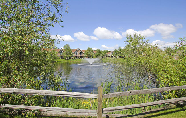 Stunning Pond Views at Hampton Lakes Apartments, Walker, MI, 49534