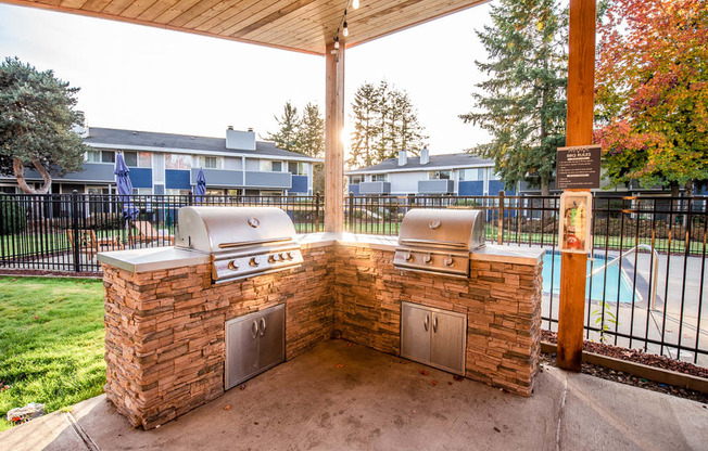 Fife Apartments- ReVive Apartments- barbeque grills