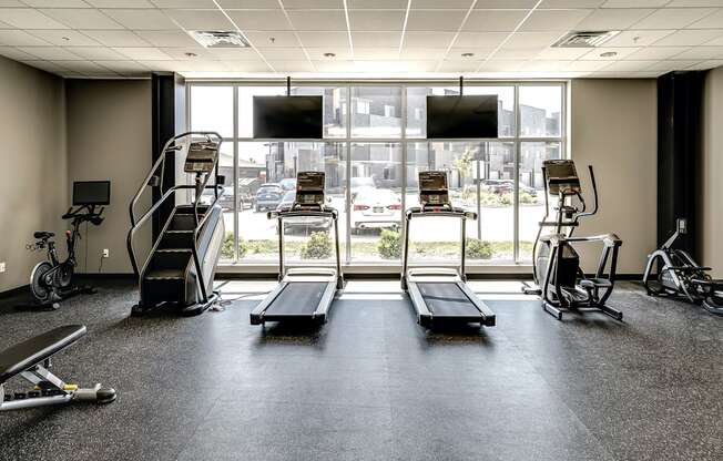 Fitness Center at Edge 203 in Omaha, NE