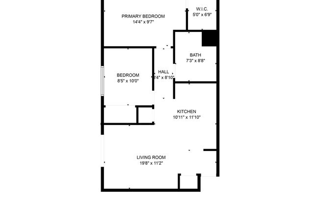 2 beds, 1 bath, 780 sqft, $850, Unit 39