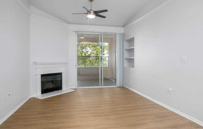 Living Room with Hard Surface Flooring