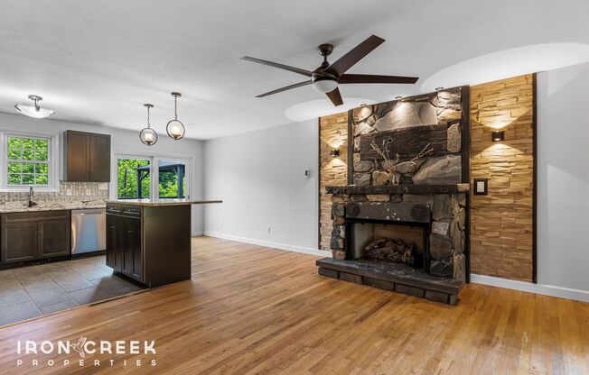 Beautifully Updated Three-Bedroom with Koi Pond & Gourmet Kitchen in West Asheville