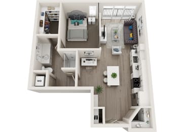1 bed, 1 bath, 685 sqft, $1,431