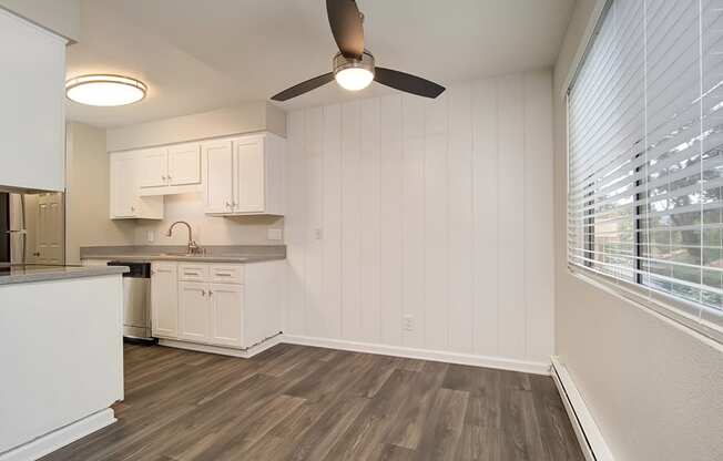 Ceiling Fan in Kitchen at St. Charles Oaks Apartments, Thousand Oaks, 91360