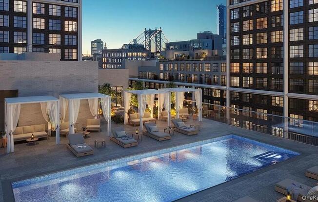 1 bed, 1 bath, 631 sqft, $5,600, Unit 15J