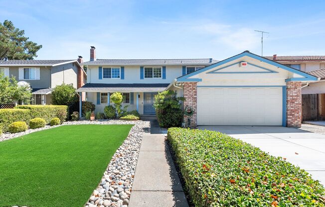 5 bed/2.5 bath single family home in W. San Jose!