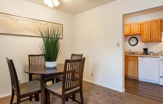 dining area at South Bend IN apartments