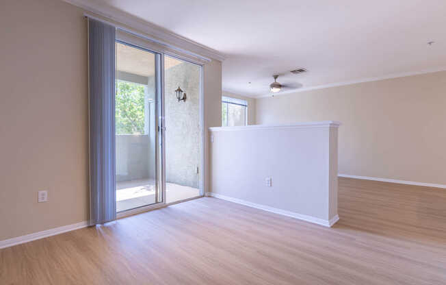 Living Room with Hard Surface Flooring