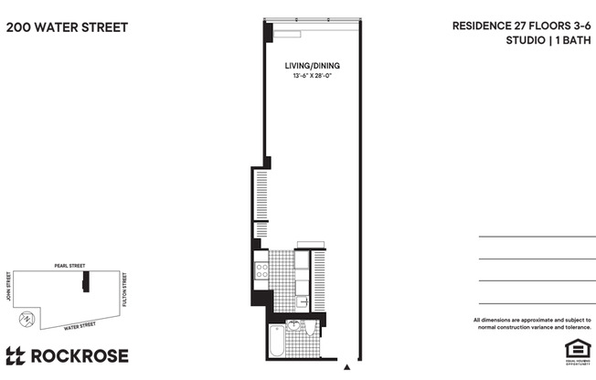 Studio, 1 bath, $4,300, Unit 527