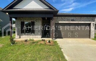 New Construction Home for Rent in Meridianville, AL!!! Sign a 12 month lease by 5/31/24 to receive a $500 GIFT CARD!!