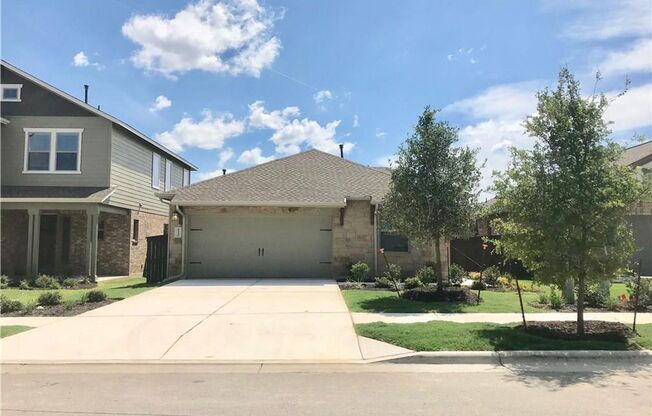 Leander 3-bedroom/2-bath in the Bryson Community