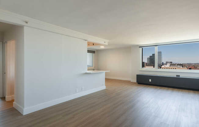 Living Room with Hard Surface Flooring