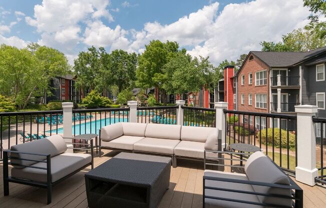 Outdoor Seating at Elme Druid Hills, Georgia