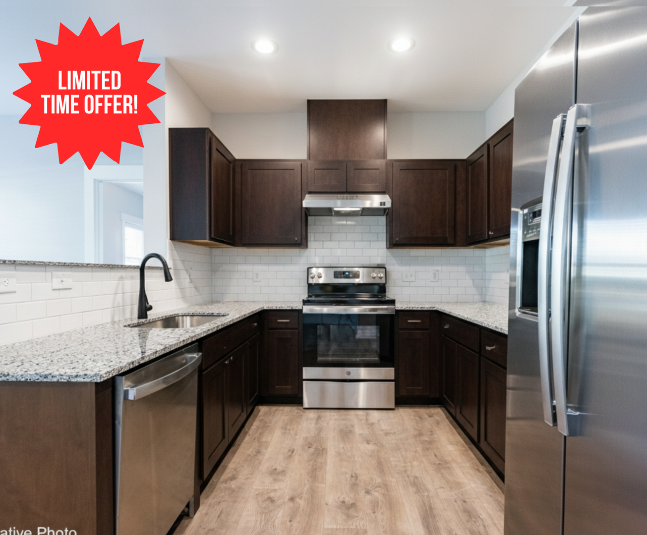 $500 Visa Gift Card- Move in Special- New Construction Near Downtown Clayton – Don’t Miss Out!