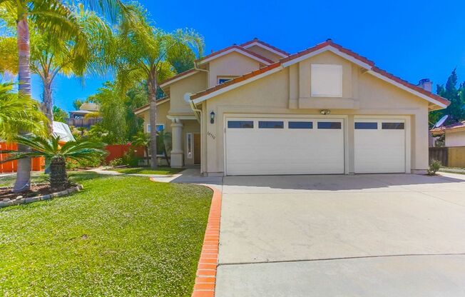 Stunning 4 Bed, 3 Bath Home on Cul-de-Sac in Scripps Ranch - No Pet Allowed