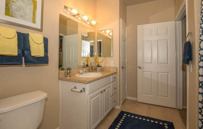 Bathroom vanity at The Aliante by Picerne, Arizona, 85259