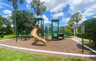 the playground at the sand lake apartments