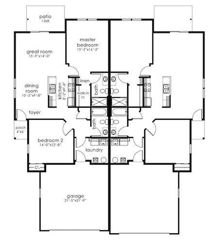 2 beds, 2 baths, 1,200 sqft, $1,650, Unit 2320