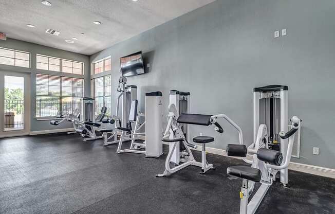Fitness Center and Weight Room at Bermuda Estates Apartments in Ormond Beach, FL