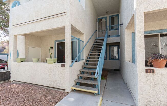 2nd floor unit in gated community with pool/exercise room