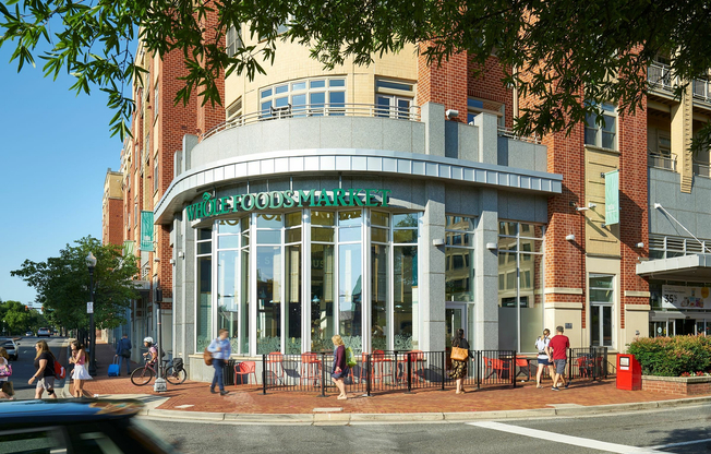 Healthy living is easy when you have Whole Foods nearby for quick errands and organic finds.