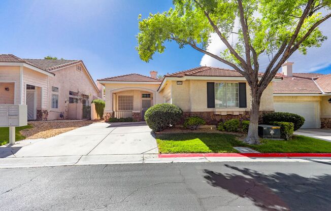 Beautiful One Story 2 Bedroom Townhome With 2 Car Attached Garage